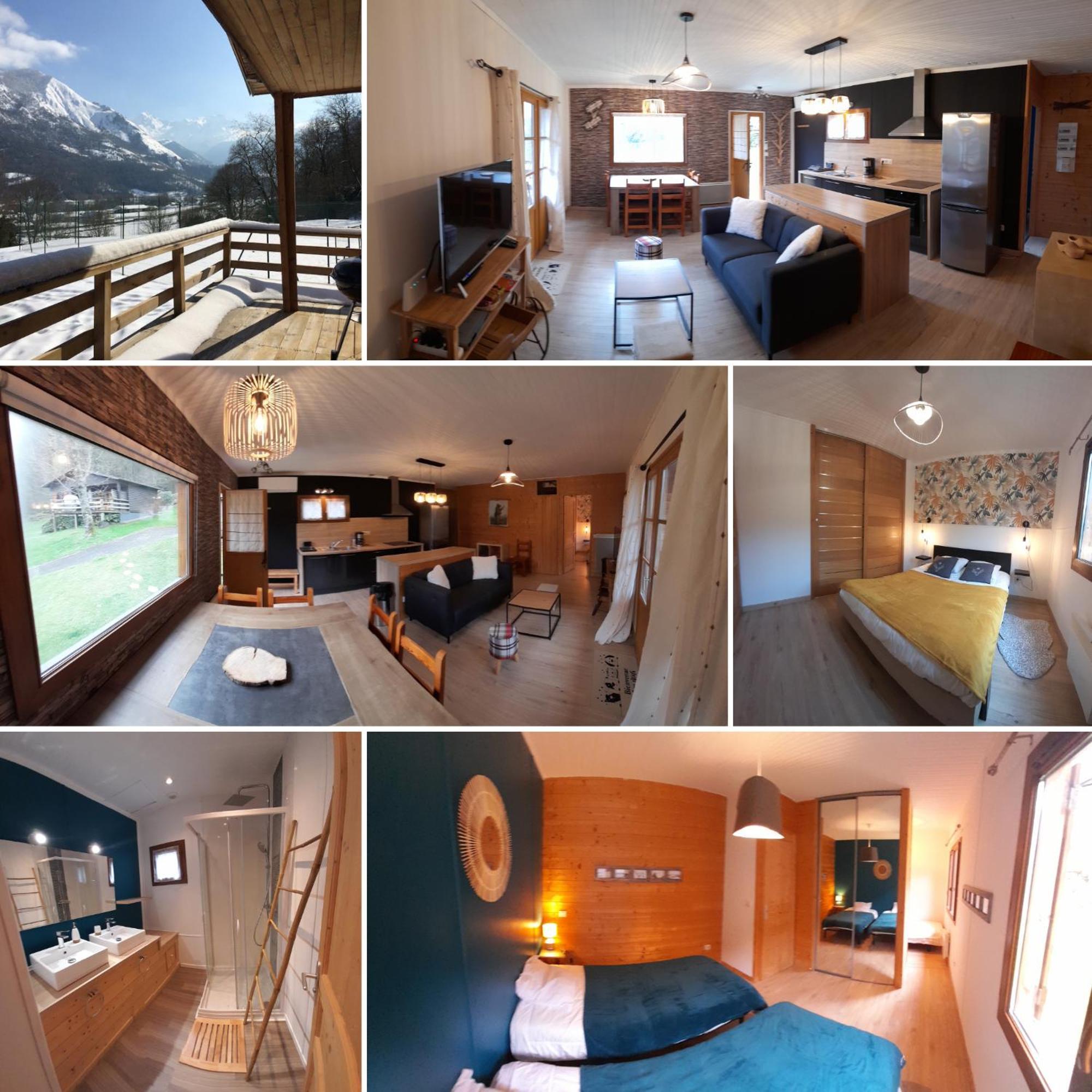 Chalet De L'Ours Brun, Gite 3 Etoiles Gere-Belesten Εξωτερικό φωτογραφία